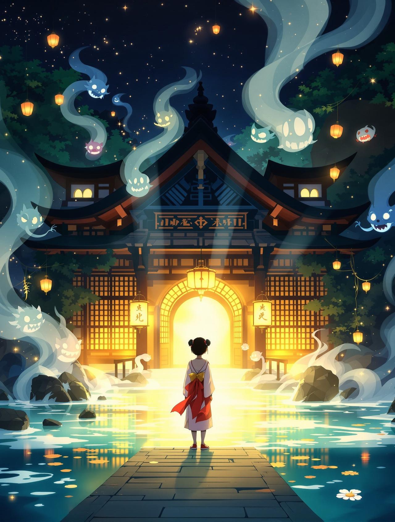 哔咔动漫热播榜第7名番剧《千与千寻之外传:汤屋新章》封面 - 治愈 / 奇幻