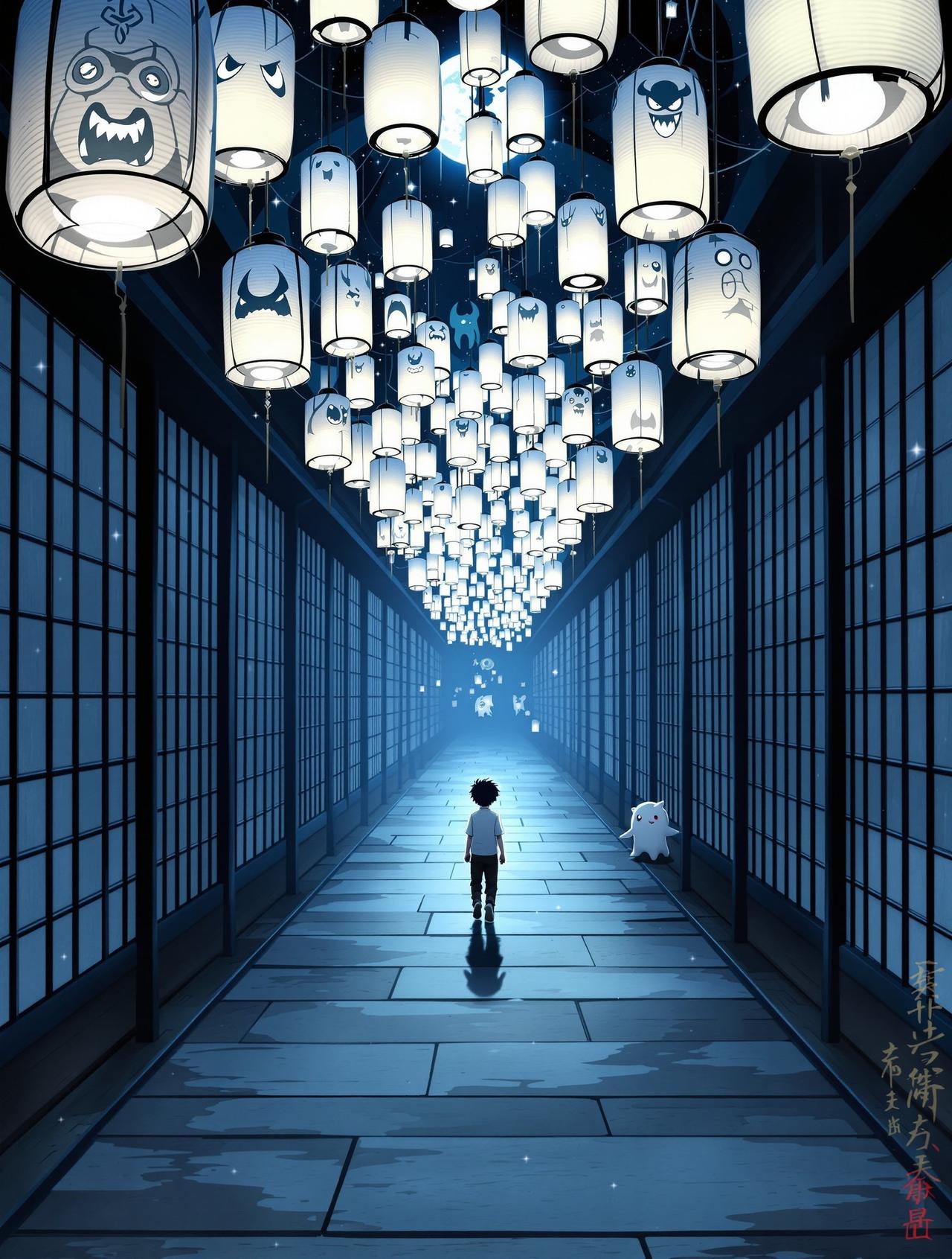 哔咔动漫编辑推荐番剧《妖夜迴廊》封面 - 妖怪 / 奇幻,编辑月见倾情推荐
